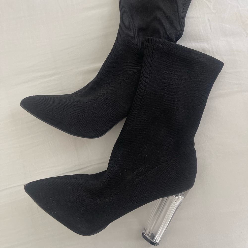 Black boots